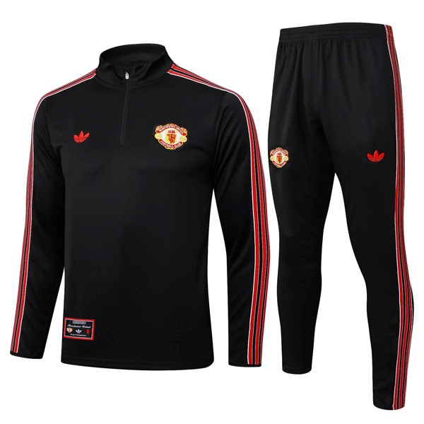 Sudadera De Training Manchester United 2025/26 Negro 5